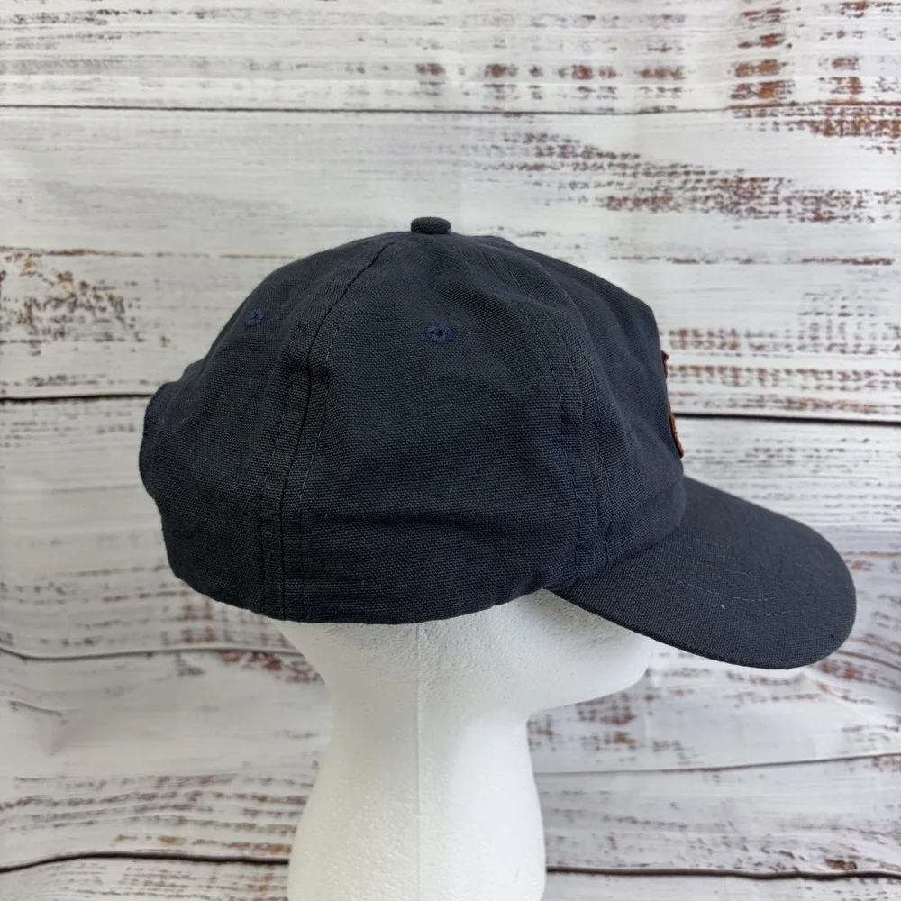 The Hank Hat - Sendero Provisions Co Hat Cap Snap Back Navy Blue Patch Mens - Picture 3 of 7